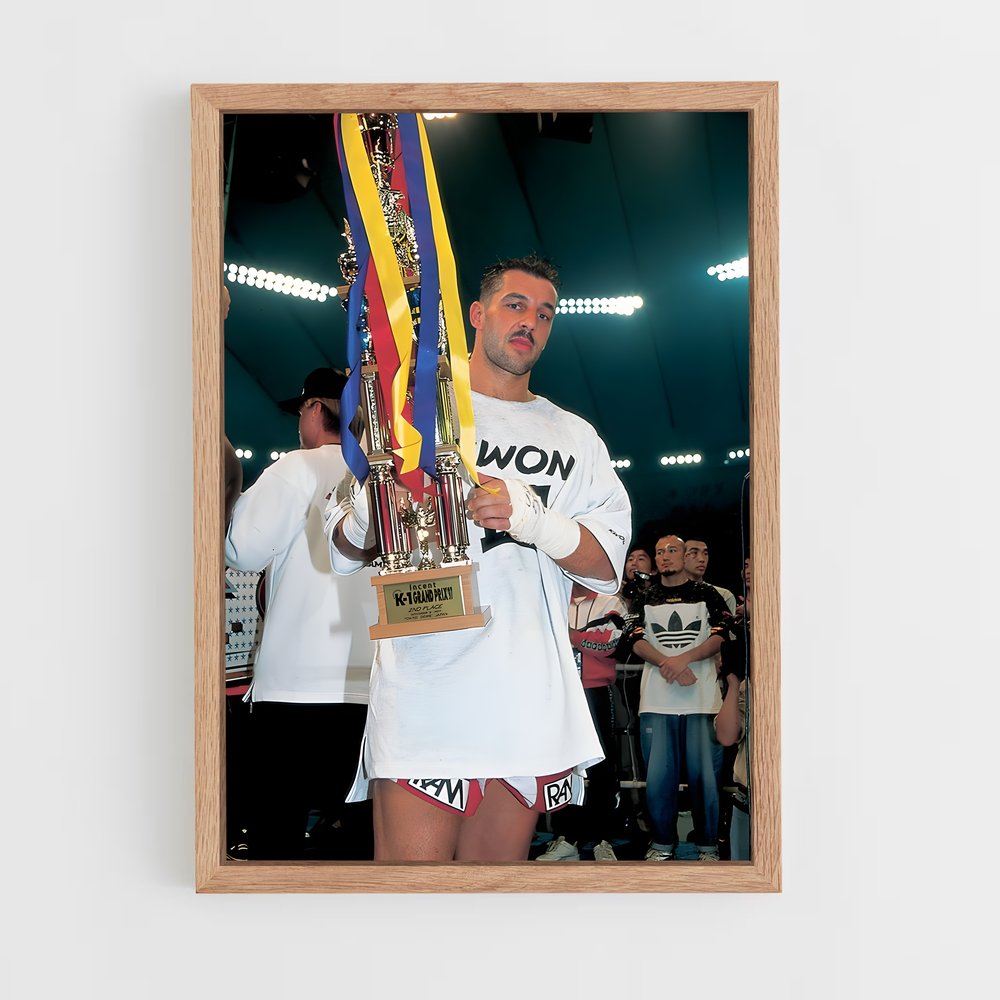 Poster La Victoire d'Andy – affiche Kick-boxing (vue 4)